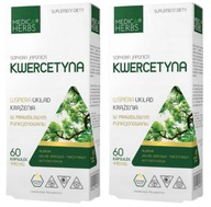 Medica Herbs Quercetin Cirkulácia Alergia 2x60kaps. Antioxidant Imunita