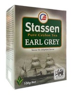 STASSEN EARL GREY herbata czarna Ceylon 100g liść