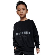 Bluza MashMnie haft WOLF czarna UNISEX 116/122