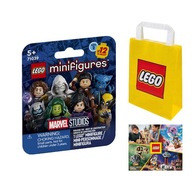 LEGO MINIFIGÚRKY Č. 71039 - LEGO Minifigures Marvel  2 +Taška +Katalóg