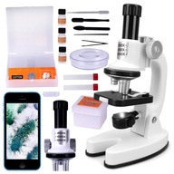 OKTATÓ MIKROSZKÓP LED FÉNY NAGYÍTÁS 1200X AJÁNDÉK GYERMEK