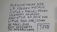 tür links vorne PORSCHE MACAN 95B / 2016 (T178)
