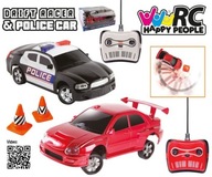 HAPPY PEOPLE 38011 POLICJA ZESTAW DRIFT AUTO RC