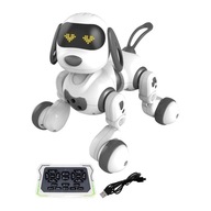 Diaľkové ovládanie Robot Dog Toy Robot hračky Ages Black