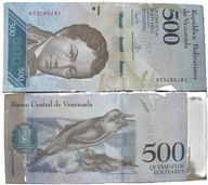 Banknot 500 bolivares 2017 (Wenezuela)