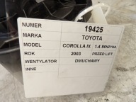 Toyota Corolla IX E12 ventilátor topení 0130101601 MF016070-0610