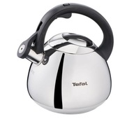 Tradičná oceľová kanvica Tefal 2,7 l odtiene šedej a striebornej