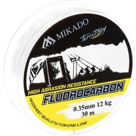 Vlasec Materiál Náväzec Mikado Fluorocarbon Territory 0.50 mm 25 lbs 30 m