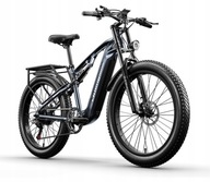 Elektrobicykel MX05 rám 16 palcové hliníkové koleso 26" šedé 500 W