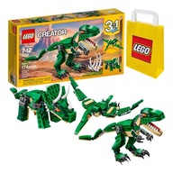 LEGO Creator 3v1 Výkonné dinosaury T-Rex, Triceratops alebo Pterodaktyl 31058