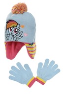 Niebieska czapka i rękawiczki My Little Pony 52