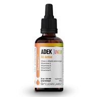 Adek Junior Oil Active Clean Label Pharmovit krople - 30 ml