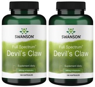 Swanson Devil's claw 500mg 200kaps. Čarovný pazúr Regenerácia Reumatizmus