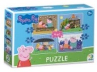 Puzzle Peppa Pig 4w1