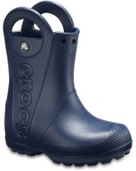 Dziecięce Lekkie Kalosze Gumowce Crocs Handlle Rain 12803 Boot 32-33