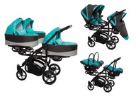 Baby Active TRIPPY babyactive wózek dla trojaczków