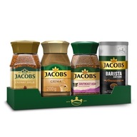 Kawa rozpuszczalna Jacobs Crema, Cronat Gold, Barista, Asia zestaw 4x 200 g