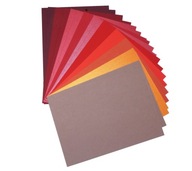 Farebný papier výrez červený A5 - 20ark.