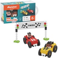 MARIOINEX MINI GOFRI CITY AUTÓVERSENY ÉPÍTŐKOCKA 80 DB-OS