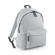 Školský batoh Svetlý Sivý Mládežnícky Basic Gray Poľský Priestranný výrobca