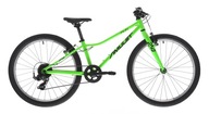 Rower Dziecięcy AMULET 24" FUN SH green/black