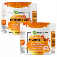 EkaMedica Vitamín C CBC pomarančový prášok 500g