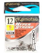 KRĘTLIK HYPER STRONG SWIVEL Z AGRAFKĄ 12/9KG