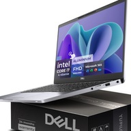 Aluminiowy ULTRABOOK DELL i7 4,8GHz DOTYKOWY MAT | USB-C HDMI |Win11+OFFICE