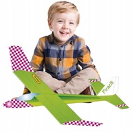 Lietadlo Lietajúci model klzáku Konštrukčná hračka pre chlapca PIRACIK