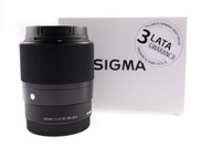 Sigma Contemporary digital 30/1.4 DC DN | Sony-E |Kompaktowy rozmiar