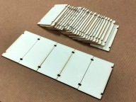 Útburkoló lapok 150x300 1:43