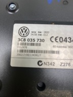 VW GOLF VI HB comfort control unit BLUETOOTH 3C8035730