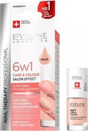 Eveline CARE COLOUR 6W1 odżywka do paznokci NUDE