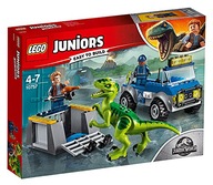 LEGO Juniors 10757 Jurassic World: Na ratunek raptorom