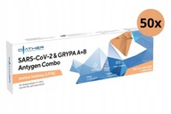 Zestaw Test Sars-Cov-2 & Grypa A+B Antygen Combo 50szt