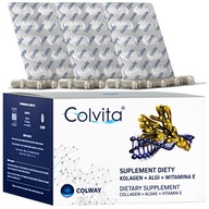 COLWAY Colvita 120 + 60 kaps. Kolagen Naturalny na stawy kości skórę włosy