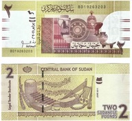 Sudan 2 pounds 2011 UNC