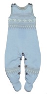 MeMini detské svetrové nohavice na šnúrkach záhradníčky CUDZIE 56