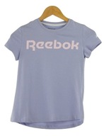 REEBOK FIALOVÉ TRIČKO LOGO (11-12L)