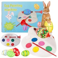 Zestaw Wielkanocny do Malowania Jajek Pisanek dla Dzieci Farby Pędzel