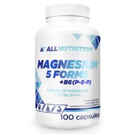 ALLNUTRITION MAGNETIUM 5 FORMS + B6 (P-5-P) 100KAPS HORČÍK+VITAMÍN B6