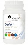 Aliness Selén selenian (IV) sodný vlasy nechty imunita 100 tab štítna žľaza