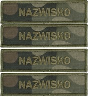 Priezvisko na uniformu name patch RZEP x 4 kusy VZOR 2024