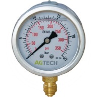 Glicerines manométer 25 bar AGTECH 5000402