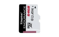 Pamäťová karta Kingston Endurance SDCE/64GB (64GB; Class 10; Pamäťová karta)