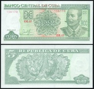 $ Kuba 5 PESOS P-116r UNC 2019