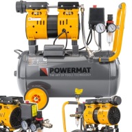 OLAJMENTES KOMPRESSZOR 24L KOMPRESSZOR 8 BAR 220l/min 230V CSENDES ELVÁLASZTÓ 59dB