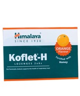 Na sanie Himalaya Koflet-H med pomaranč na hrdlo tablety 12 tabs