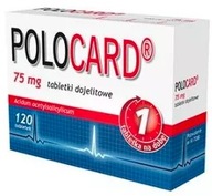 Polocard 75 mg układ krążenia serce 120 tab.