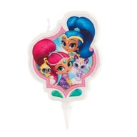 Svíčka na dort 2D Shimmer & Shine